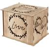Santex mariage SANTEX 8495-26 Salvadanaio per matrimonio in legno, 22 x 30 cm