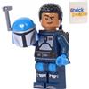 LEGO Stat Wars: Minifigura pilota mandaloriana con blaster e telemetro