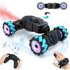 Nitigo Macchina Telecomandata per Bambini, Macchine Telecomandate 4x4 Auto RC 2.4 GHz, Auto Radiocomandata Acrobatica Controllo Manuale Rotazione a 360°, Giochi Regalo Bambina Bambino 6-12 Anni
