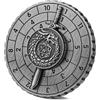 Keller & Weber DND Ruota Dadi Spinner, 7-in-1 Metallici D&D Dadi, Spinner di Dadi a Roulette Spada da Battaglia, Regali di D&D con Scatola Regalo, Accessori per Giochi di Ruolo e Giochi di Società, Argento Scuro