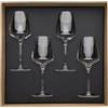 DEGRENNE Guy Degrenne 206396 - Set 4 Bicchieri per Vino Rosso da 35 cl