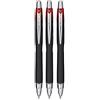 Faber-Castell Uni Ball Red JETSTREAM retrattile penna rollerball larga sxn-210 (confezione da 3)