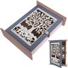 posionks Cassetta portachiavi in legno da parete, stile nordico, 28,5 x 22 x 7 cm, per casa, casa, ufficio e magazzini