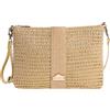 Don Algodon - Pochette Donna paglia con cerniera elegante - borsa spiaggia donna - borsa paglia donna - borse di rafia fatta a mano - borsa paglia mare - borsa spiaggia donna - borsa rafia - Elvas