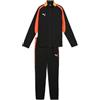PUMA IndividualLIGA Tracksuit Jr, Abiti lavorati a maglia Uomo, PUMA Black-Heat Fire,