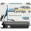 Mondo Stampa TN248 XL Cartuccia Toner Nero | Con Chip, 3000 pagine, Compatibile, Sostituzione per Brother DCP-L3520, L3560, MFC-L3740, L8340, HL-L3220, L8240