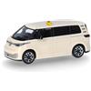 herpa modellino VW ID. BUZZ Taxi, miniatura in scala 1:87, pezzo da collezione, Made in Germany, modello in plastica