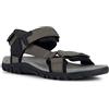 Geox Sandali da Uomo Strada, Militare, 39 EU