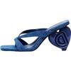 Desigual Shoes_Heart, Sandalo Donna, Blu, 38 EU