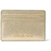 Michael Kors 32H9TJ6D1L-740 CARD HOLDER Donna PALE GOLD Taglia TU