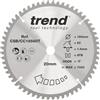 Trend Blade per Sega Mitre Senza Filo in Legno, Diametro 185mm, Foro 20mm, 60 Denti, 1.6mm Spessore, Gancio -5°, TCT, Finitura Extra-Fine, CSB/CC18560T
