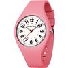 GOLDEN HOUR Orologio Unisex, Orologi Donna Digitale Analogici Sportivi Impermeabili, Orologio da Uomo con Quadrante di Facile Lettura e Cinturino in Silicone per Infermieri Medici Donne, Studenti