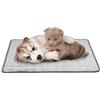 shimytop Tappetino Refrigerante per Gatti e Cani Tappeto Rinfrescante per Gatti Materassino Refrigerante per Animali Cuscino Perfetto per Cani e Gatti in Estate 60 x 51 cm (grigio 02)