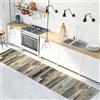 CREARREDA Tappeto Cucina in Vinile Antiscivolo e Lavabile - Passatoia Cucina Antiscivolo - Tappetino da Cucina 100% Made in Italy