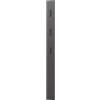 GERMANIA DIE MÖBELMACHER Germania Pannello appendiabiti da parete in graphite 3728-547, con 3 ganci retrattili in metallo, 15 x 170 x 3 cm (L x A x P)