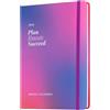 Grupo Erik: Weekly Planner 2024 Magenta Armonia, Agenda settimanale A5, 14,8 x 21 cm, Agenda Settimanale Verticale 13 mesi, Dicembre 2023 a Dicembre 2024, Agenda Planner 2023-2024