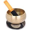 Zap Impex® Bella nuova mano in ottone martellato ciotola suono meditazione tibetana Yoga Coppe del suono 4 pollici