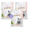 Cat&Rina BeNatural, lettiera per gatti al tofu da 5,5l Agglomerante e Vegetale. Fino a 30 giorni di utilizzo. Si smaltisce nell'organico o nel wc. Sabbia gatti anti odore Pesca, 3 pezzi