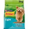 FRISKIES Crocchette Cane Light Pollo Verdure 3KG