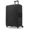 REDOLZ Essentials 15 articolo, nero, Koffer L (75 cm), Trolley rigido con ruote girevoli