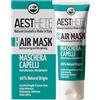 AESTHETE Maschera Capelli Ristrutturante Professionale - Disciplinante e Idratante Con Acido Ialuronico e Cassia Alata Per Capelli Grassi Ricci Mossi e Lisci Riparatrice Per Capelli Danneggiati 250ml