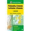 Touring Club Italiano Finlandia, Estonia, Lettonia, Lituania 1:800.000. Carta stradale e turistica
