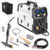 STAHLWERK Saldatrice station station wagon MIG MAG 200 ST PLUS - gas di protezione, inverter IGBT con 200 A, avanzamento del filo sinergico, FLUX, Lift-TIG e MMA, funzione ARC