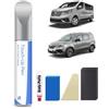 PARTS4EV Kit di vernice per ritocchi D69 Grigio platino metallizzato/Platin-Grau metallizzato per Renault Corrispondenza esatta - Riparazione di graffi e schizzi