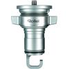 Rollei Adattatore di livellamento per Lion Rock Pro, stabile a 360°, inclinabile, portata fino a 20 kg