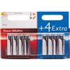 WatioWave Batteria AAA LR6P8BP/10, in confezione da 8 (4+4), perfetta per apparecchiature che richiedono alta energia. Ideale per dispositivi ad alto consumo, fornendo prestazioni e lunga durata.