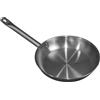 Comas Padella Acciaio Inox 3 Strati, con Manico, per Induzione Gas Elettrico Vetroceramica Forno - Resistente Corrosione Alte Temperature, Diffusione Ottimale Calore, Igienico (Ø 28 cm)