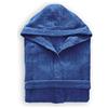 DOLPHIN Accappatoio Uomo/Donna con Cappuccio Spugna 340gr Cotone MOD. Active (Royal, S)
