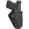 efluky Fondina Universale Glock, Fondina per Pistola Adatta a Golck 17,19,19x,26,34,43,48, Ruger Max-9mm, Ruger 57, Scct-1/2, S&W M&P 9. 380 Shield ez, Springfield Armory Hellcat, Paddle 60°