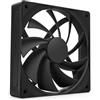 NZXT F120Q | Ventola silenziosa 120mm | Aspirazione o scarico | Telaio smussato e flusso concentrato | Cuscinetti fluid. | Rumore ridotto | Controllo PWM | Nero