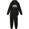 PUMA Tuta da Uomo con Cappuccio Squad Nero Taglia XXL Codice 683817-01