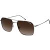 Carrera Occhiali da Sole 247/S Ruthenium/Brown Shaded 58/17/140 uomo