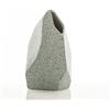 Tomasucci WINK DESIGN, Vaso EKKO-A - vaso in ceramica - effetto pietra - colore grigio finitura opaca - cm 17x18x27