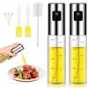 KOOSREEL Spray olio cucina 2 pezzi 100 ml aria friggere olio spray cucina olio olio olio spray cucina cibo per friggitrice d'aria anti gocciolamento, adatto per barbecue e grigliate