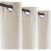 Atout Ciel Tenda termica con occhielli, 140 x 240 cm, pronta da appendere, colore: Beige