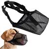 Generic Museruola per cani anti-morso - Museruola in rete traspirante per cani piccoli e grandi | Comfort regolabile e sicuro, museruola per animali di taglia grande, cuccioli, taglia media