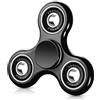 SCIONE Fidget Spinner Giocattolo sensoriale a mano Fidget, Regali di festa per bambini adulti per alleviare lo stress da ansia compleanno (Nero)