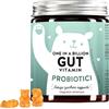 Bears with Benefits - GUT Vitamin Probiotici Integratore Alimentare a base di Vitamina B6 e Bacillus coagulans 45 Caramelle Gommose