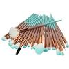 SANANG 20pcs set di pennelli per trucco ombretto fondotinta in polvere eyeliner ciglia pennello per trucco miscelazione kit di strumenti cosmetici di bellezza