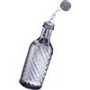 mixcover Bottiglia in vetro compatibile con SodaStream Crystal 2.0, design unico e volume in più 10%, accessori per soda stream, caraffa in vetro