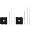 DOITOOL 2 Pz Orologio Silenzioso Fai Da Te Timer Kit Batteria Movimento Movimento Silenzioso Orologio Parti Per Orologi Al Quarzo Meccanismo Orologio Silenzioso o o