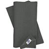 Linen & Cotton Tovaglioli di Stoffa Colorati Hygge Set di 4 - 100% Lino, Grigio Scuro (32 x 32 cm) Tovaglioli da Tavola per Cucina Tavolo da Pranzo Tovaglioli Natalizi per Feste Ristorante Tessuto