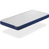 DORMISSIMO Materasso Matrimoniale 140X180, ORION CONFORT, Alto 14 CM Schiuma, Reversibile e Adattabile