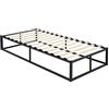 ML DESIGN modern living ML-Design Letto Singolo in Metallo 90 x 200 cm Telaio in Acciaio con Rete a Doghe (n.13), 8 Piedi Avvitabili, Rapido e Facile da Montare