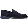 NEROFUMO Mocassino uomo blu in suede