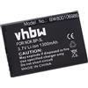 vhbw batteria compatibile con Nokia Lumia 610, 710, 505, 510 smartphone cellulare (1300mAh, 3,7V, Li-Ion)